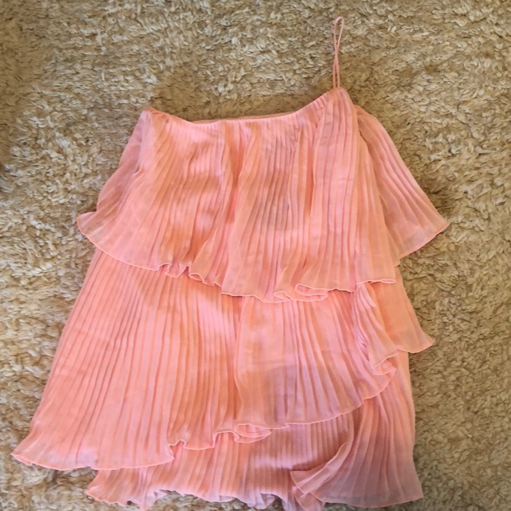 Pink Revolve One Strapped Mini Dress